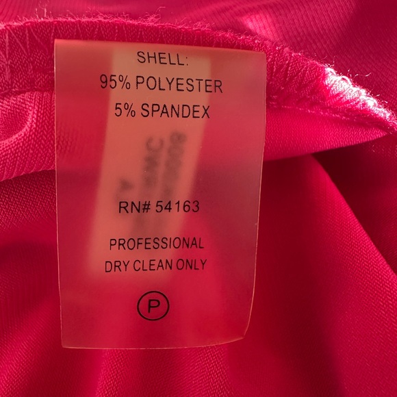 Calvin Klein Pink Wrap Dress size 8 - Picture 5 of 6